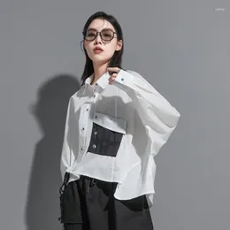Women's Blouses Arrival High-end Niche Design Sense Long Sleeve Shirts & Women High Street Y2K Harajuku Fashion Tops Camisas Mujer