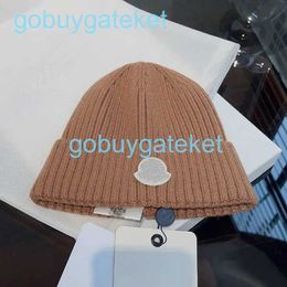 Designer Hats Men Beanie 2023 Women Fall/winter Thermal Knit Hat Ski Brand Bonnet High Quality Plaid Skull Hat Luxury Warm Cap Knitted Version 3 9BIL