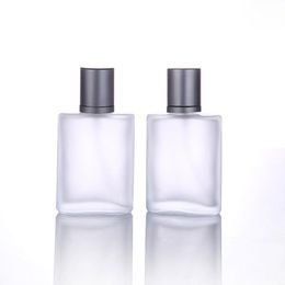 30ml Frosted Glass Perfume Bottles Cosmetic Containers Empty Refilable Spray Bottle with Fine Mist Parfume Atomizer Vials Vhokj