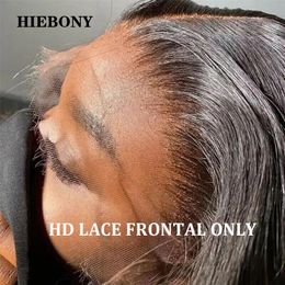 SKINLIKE 13x6 HD Lace Frontal ONLY Straight Invisible Real Melt Skin Colour 13x4 for Women Pre Plucked 231226