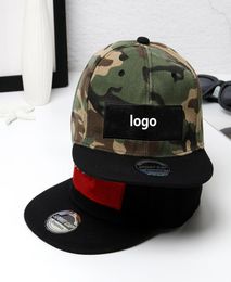 Four colors Fashion Designer sport cap Letter embroidery camouflage street dance hip hop hat men and women outdoor flatedge baseb3362440