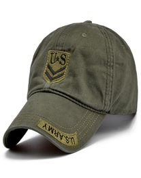 New High Quality US Army Cap Camo Mens Baseball Cap Brand Tactical Cap Mens Hats and Caps Gorra Militar for Adult9866249