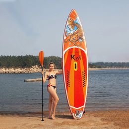 SUP Inflatable Stand Up Paddle Board SupBoard Surfboard with Backpack leash pump waterproof bag fins 231225