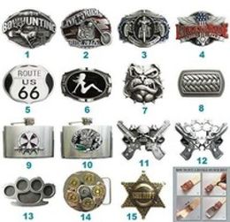 New Cosplay Costume Biker Rider Belt Buckle Mix Styles Choice Stock in US Each Buckle is Unique Choose Your Favourite Buckle Design5451675