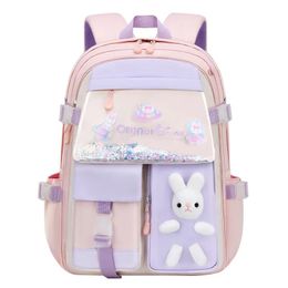 Bags New Girl Refrigerator Style Primary School Bag Cute Girl Backpack Decompression Waterproof Large Capacity Backpack