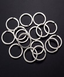 1000pcsbag 30MM Flat Split Ring Connectors Iron Silver Antique bronze Key Rings Circle for Keychain DIY Making Finding Accessorie5523348
