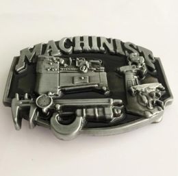 1 Pcs Machinist Tools Buckle Hebillas Cinturon Men039s Western Cowboy Metal Belt Buckle Fit 4cm Wide Belts6364002