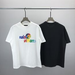 Oyun haikyuu erkekler artı tees polos yuvarlak tişört artı boyunda boyun işlemeli ve baskılı kutup tarzı yaz aşınması sokak saf pamuklu maymun cehennem shirt gömleği