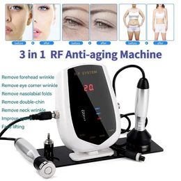 Slimming 3 in 1 Face Machine RF radio frequency face and body skin tightening skin lifting antiwrinkle removal RF machine