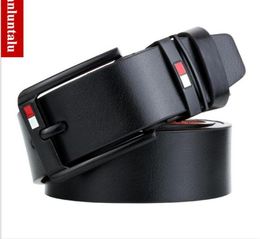 Cow Leather Genuine Belts For men Luxury Men039s Belt Leather Belt Alloy Buckle Casual Male Vintage Strap ceinture homme196Z7536090