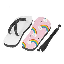 Home Shoes Wholesale Pvc Shoes Sublimation Blank -Flops Heat Transfer Printing Beach Slippers Casual Ss0407 Drop Delivery Home Garden Otmgn