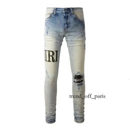 Designer Amirs Jeans For Mens Jeans Hiking Pant Ripped Hip Hop High Street Fashion Brand Pantalones Vaqueros Para Hombre Motorcycle 533 987