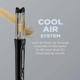 Straighteners Airflow Styler Hair Straightener with Cooling Fan 2 in 1 Professional Straight and Curl Hair Tools