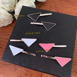 Hair Clips Barrettes Top Three Colour Design Triangle Hairpin New Fashion Women Hairband High Quality Jewellery Supply 2024 actress head Festival hairclip headband