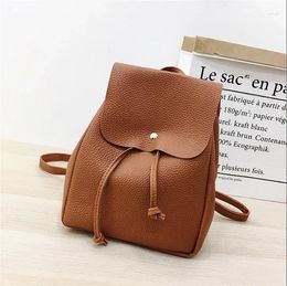 School Bags 2024 WomenPU Backpack Female Backpacks For Teen Girls Fashion Bag