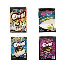 Crawlers bag 600mg Worm Resealable Packaging Bags mylar Package Qeecd Ewail