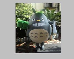 Costumes 2020 High quality the head a fat totoro mascot costume for adult to wear