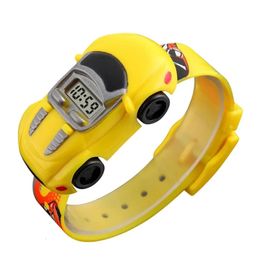 Design creativo orologio da auto per bambini orologio digitale orologio da polso giocattolo regalo per bambini 231226