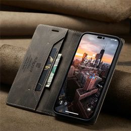 Cell Phone Cases 13 Pro Max Case Flip Leather Phone Cover For 13 Mini Case Luxury Magnetic Flip Wallet Coque