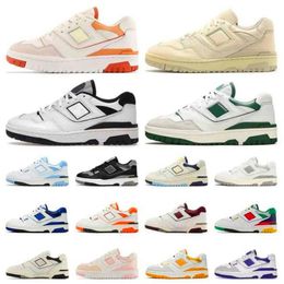 New Trainer B550 Scarpe casual Uomo Donna Bianco Verde Grigio Evergreen Argento Shadow Cream Nero Blu UNC BB550 Navy Paul Designer di marca Sneakers S8 shopify scarpe_kd123