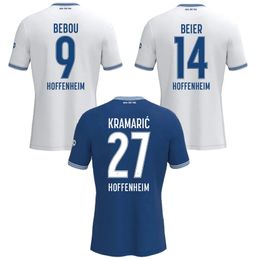 2023 2024 1899 Hoffenheim Fußballtrikots BEBOU TOHUMCU OZAN KABAK STACH BEIER DABBUR KRAMARIC BROOKS VOGT SKOV PROMEL 23 24 Heim-Auswärtstrikot