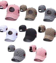 Fashionable baseball cap designer all over lettered print Ball Caps Luxury Leather label small face hat big head circumference cla6605631