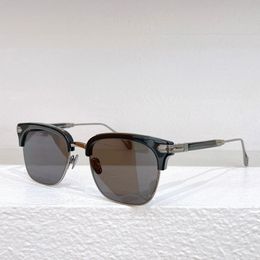 2024 Seasonal New THE NEW Sunglasses Mens Brand Classic Half Frame Square Modern Fashion Style New Sunglasses with Box