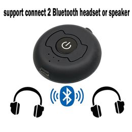 Earphones Multipoint Connexion Portable Bluetooth 5.0 RCA Aux 3.5mm Stereo Audio TV Transmitter Wireless Music Adapter For Two Headphones