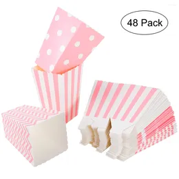 Bowls Popcorn Boxes Gift Bag Carton Party European And American Candy Buffet Bags Bar Cartons