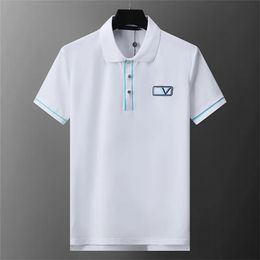 Designer Polo Shirts Men Luxury Polos Casual Mens T Shirt Letter Print Embroidery Fashion High Street Man Tee M-3XL 4xl ss