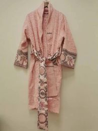 JHDISI Unisex Absorbent Home Bath Robes Simple Pink Quick Drying Hotel Supplies Convenient Comfortable Cotton Robe After Bathe T