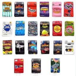 20 type print Backpack boyz mylar bags matte stand up pouch plastic packaging bag with child proof zipper 35 g Frnon Wxnuv