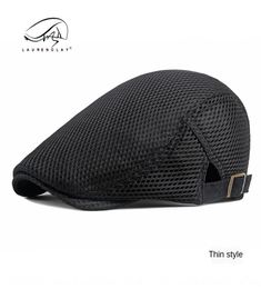 Sun protection hat beret beret women039s thin hollow mesh breathable men039s Korean style light board sun protection cap fro2941850