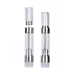 US Stock M6T Cart Disposable Atomizer 0.8ml Tank Ceramic Coil 510 Thread for Thick Oil Cartridge Press Tip fit th205 M3 Amigo Battery