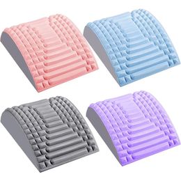 Back Stretcher Pillow Neck Lumbar Support Massager for Waist Pain Relief Massage Relaxation Board Cushion 231226