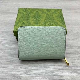 Zip wallet women designer wallets high quality card holder luxury purse flip zero wallets coin purses clutch bags with box