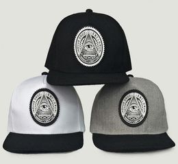 Triangle Eye Male Female Hats Letters Patterns Unisex Hip Hop Ball Caps Men Women Hats1793629