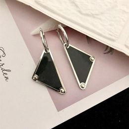 European American big letters Dangle & Chandelier simple triangle geometric wild personality earrings high quality and fast delive285c
