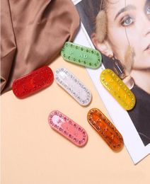 Classic Crystal P Letters designer Women Hair Clips For Girl Barrettes Fashion Accessories Jewelry9358352
