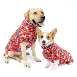 Dog Apparel Pet Clothes Christmas Accesorios Para Perros Winter Sweater High Collar Warm Clothing Manteau Hiver Pour Chien Costume