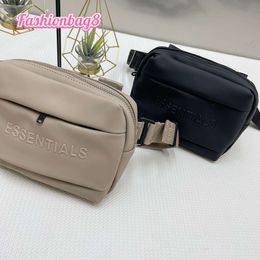 New Fog Trendy Brand Instagram Waist Bag PU Men's Shoulder Bag Crossbody Bag Chest Bag Side Backpack Sports Bag Couple Same Style