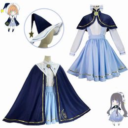 Wigs Cosplay Wigs Anime Cardcaptor Sakura KINOMOTO Cosplay Costume Tomoyo Women JK Uniform Magic Robe Halloween Party Dress Clothes Sui