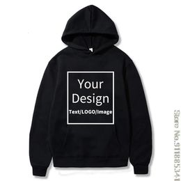 Customised Hoodie Customised Personalised Hoodie Student Casual Custom Printed Text DIY Hoodie XS-3XL 231226