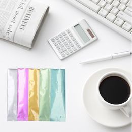 Colourful Mylar Bag Coffee Food Storage Aluminium Foil Bags plastic packing bag Pouches Edbhk Epxbb