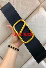 2018 latest fashion belt brand men and women 7 cm wide belt no box 3459116