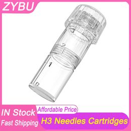 Automatic Infusion hydra pen H3 needles H12 HR HS 12 pins Round nano Silicone Cartridges 3ml Automatic Import Essence Dermapen Stamp Hrdra.Pen H3 Microneedling Tips