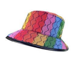 Fashion Bucket Hat Cap for Men Woman Baseball Caps Beanie Casquettes Multicolor casual style fisherman letter formal dust bag hats3334152