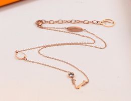 Design Necklace Luxury Gift With Logo Gold Rosegold Silver LAV78923320