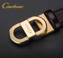 2019 Ciartuar Official Store Luxury New Fashion Designer Men Belt High Quality Genuine Leather Cowskin For Trouser Q19041711245059190717