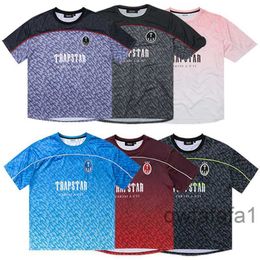 Trapstar t Shirts Mens Football Jersey Designer Tees Women Summer Casual Loose Quick Drying Luxury T-shirts Short Sleeve Street Fashion Tops Ep2p B8XB